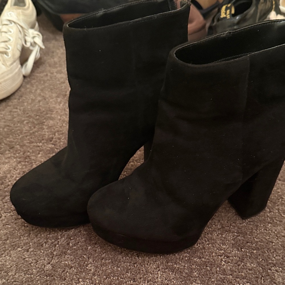 Elegant Black Women's Ankle Boots